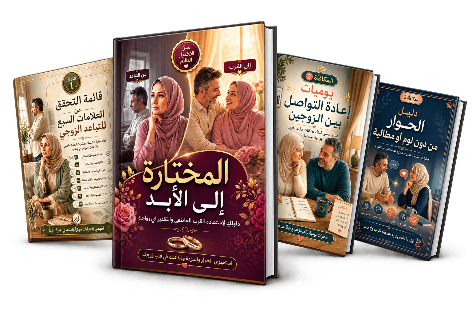 عرض مرئي لكتاب «المختارة إلى الأبد» والمكافآت الثلاث