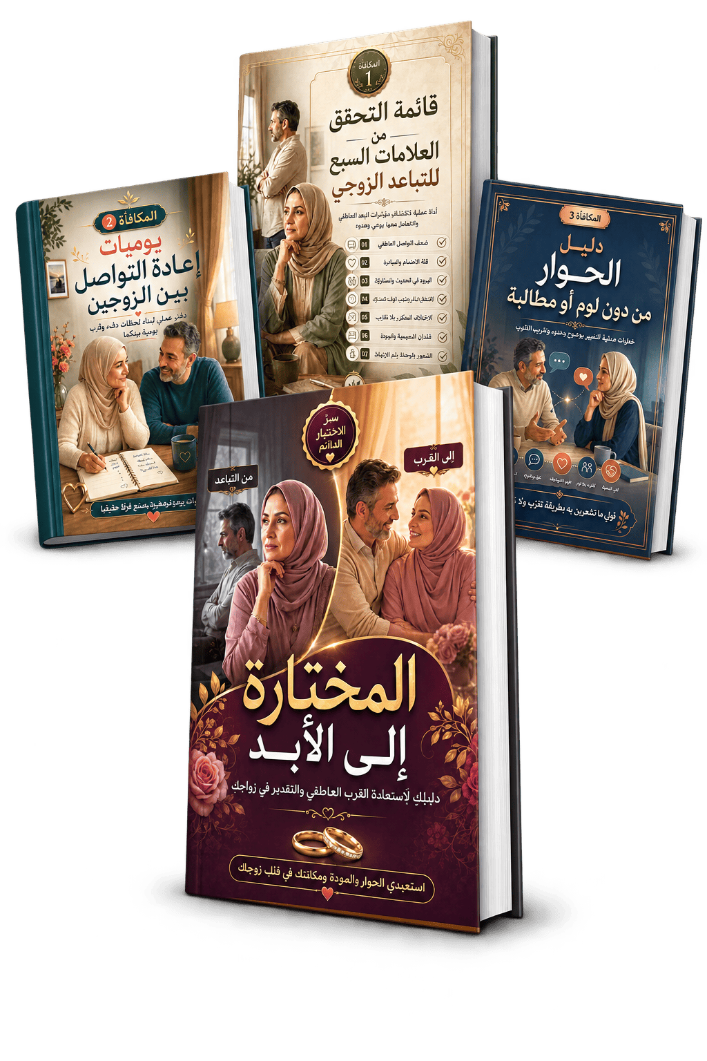 عرض مرئي لكتاب «المختارة إلى الأبد» والمكافآت الثلاث